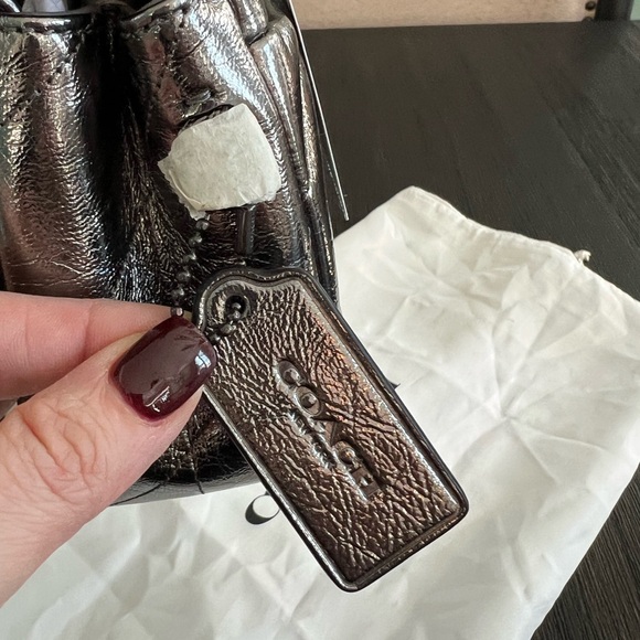 NWT Coach Quilted Metallic Tabby 26 - Picture 7 of 12